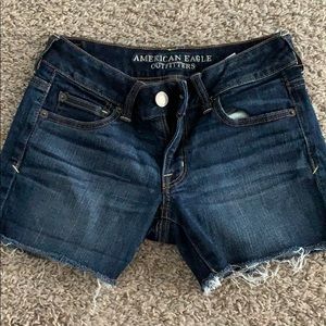 American eagle jean shorts